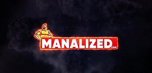  MANALIZED Jon Shield Eats Hunk Ass Before Fucking Bareback